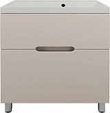 Style Line Тумба с кварцевой раковиной жасмин Матис 70 крем